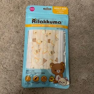 Rilakkuma mask Bread print